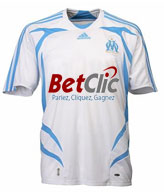 Maillot de l'OM avec Betclic